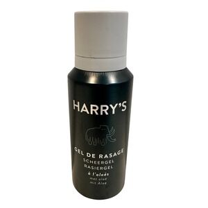 Harrys Shave Gel with Aloe Soothing Shaving Foam Dark Blue Can‎ 200ml 6.7oz